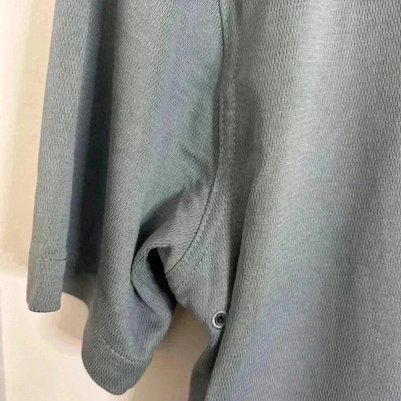 Men’s Nike Dri  Fit Collared Shirt in Grey/Blue Size S - Picture 7 of 8